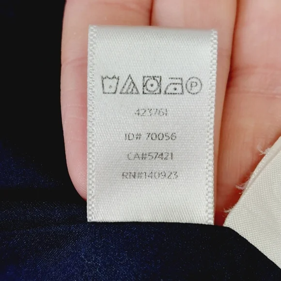 Ann Taylor Loft Blue Button Nautical Business Casual Notched Lapels Blazer P4662 - Picture 6 of 8